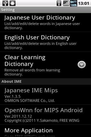 OpenWnn Multi Language IME Free