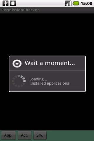 PermissionChecker セキュリティや個人情報に関する権限をアイコン表示で表示