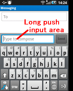 Step 8. How to use Very Easy Virtual Keyboard for input Japanese for Android