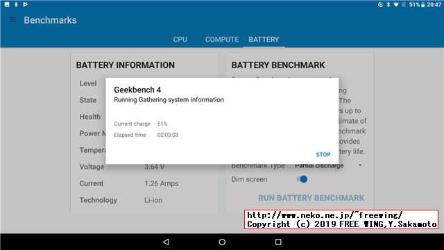 Geekbench 4.3.4 Score VOYO I8 Pro tablet