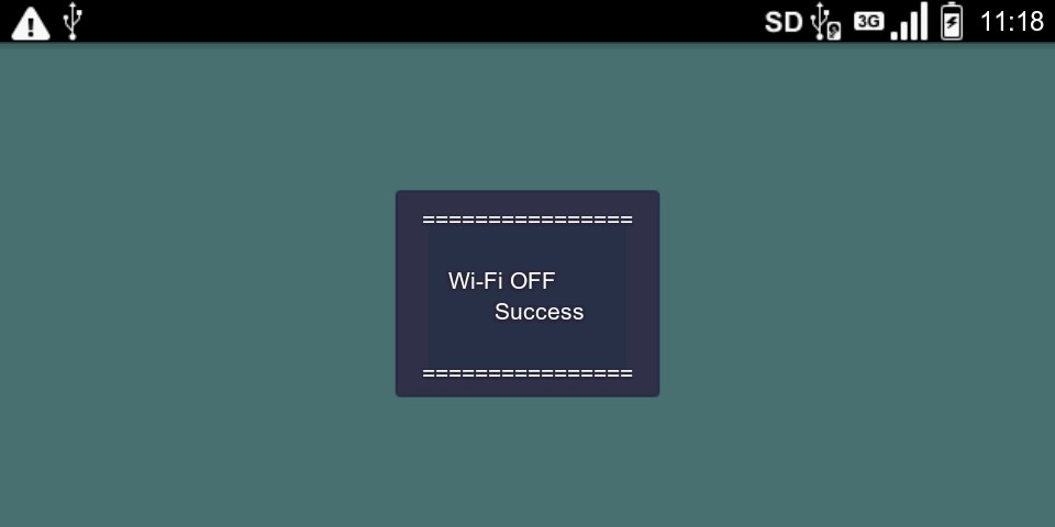 WiFi On/Off Toggle Switcher