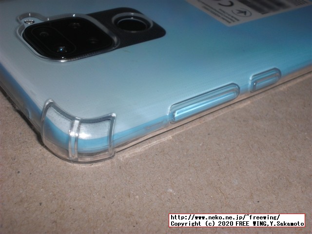 Xiaomi Redmi Note 9 NFCの TPUケースと液晶保護ガラスの写真レビュー
