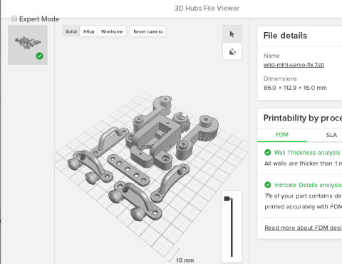 3D Hubsには STL File Viewer機能が有ります