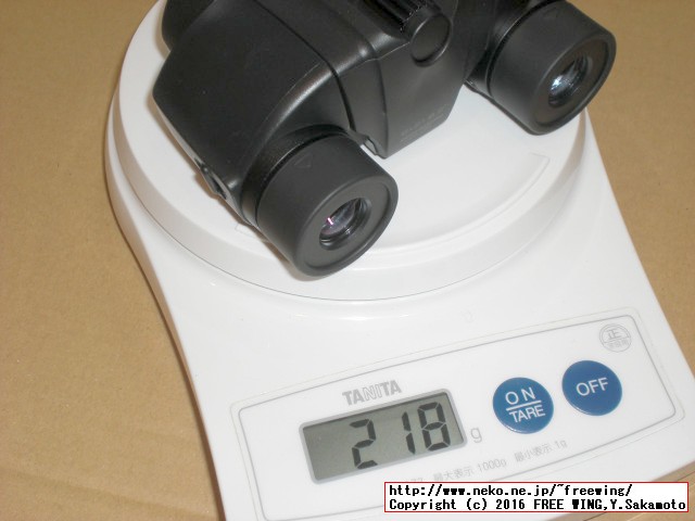 PENTAX タンクロー UP 8x21の写真レビュー