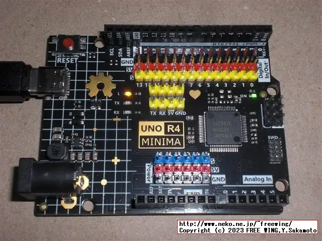 新型 Arduino UNO R4 Minimaのクローンを買った！！