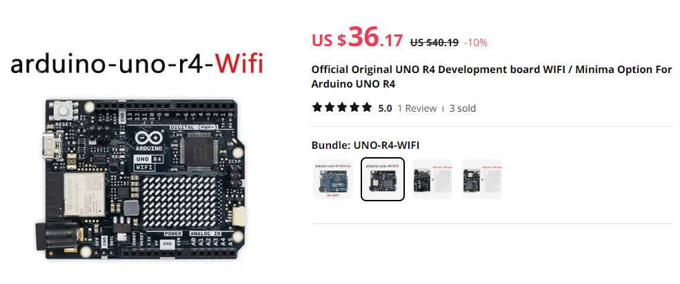 ちゃんとした本物の Arduino UNO R4