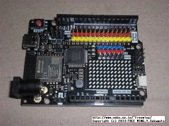 新型 Arduino UNO R4 WiFiのクローンを買った！！