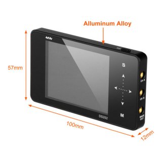 SKU228712 DS202 Nano ARM Handheld TFT LCD Display Touch Key Digital Storage Oscilloscope