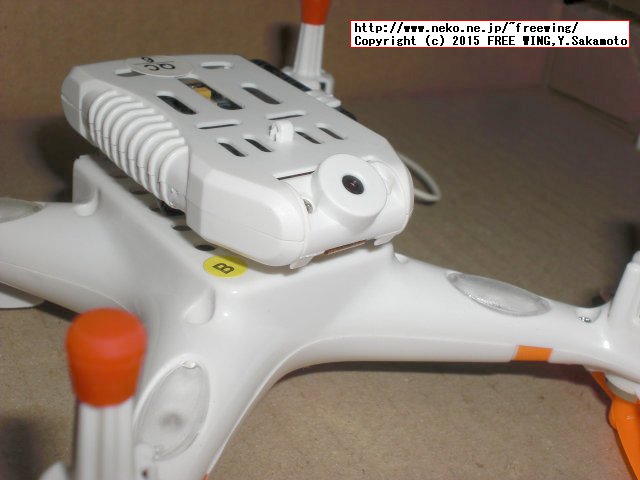 FPV空撮機能搭載のクアッドコプター CX-30W