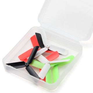 SKU209753 3-Leaf Blade for Hubsan X4 H107L H107C H107D H6C CX-30 JXD385 88 392
