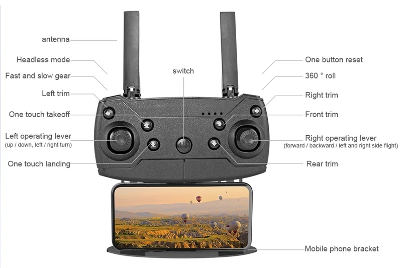 E99 K3 Pro Drone Camera High Hold Mode Foldable Mini RC WIFI Aerial Photography 写真レビュー