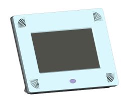 7インチ電子POPモニター『GP7-WH』