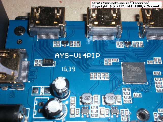 HDMI切替器 セレクター 4入力1出力 PIP機能付き 4K 3D対応