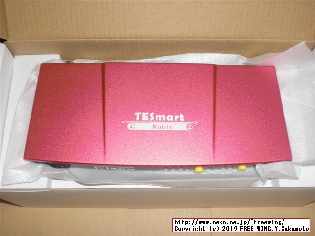 TESmart HMA0402A30 HDMIマトリックス 4入力 2出力 HDMI スイッチ 4ポート 切り替え EDID保持