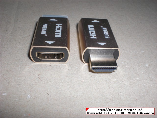 EDID保持機能のダミーの HDMIアダプタを購入