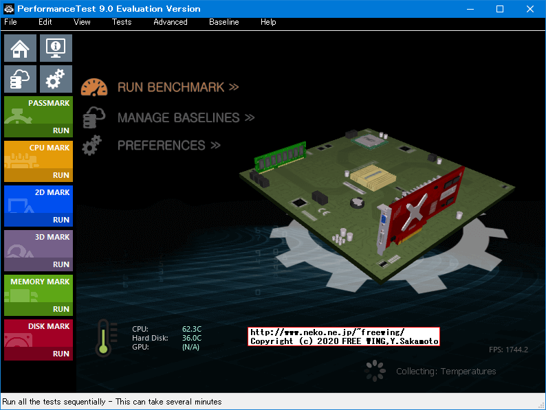 Intel NUC Kit NUC8I5BEH Coffee Lake Core i5-8259U Performance Test 9.0