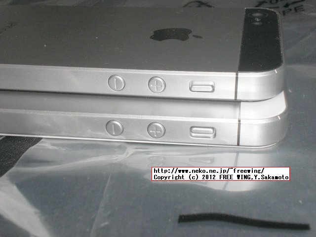 iPhone5のモックアップ（展示用模型）を買ってみた