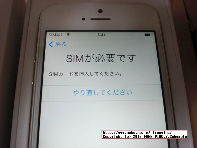 au iPhone5S 64GB