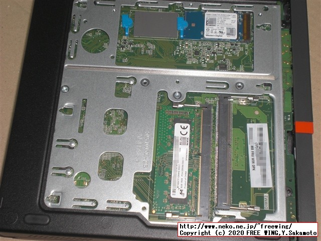 Lenovo ThinkCentre M75q-1 Tiny AMD Ryzen 5 PRO 3400GEの写真レビュー