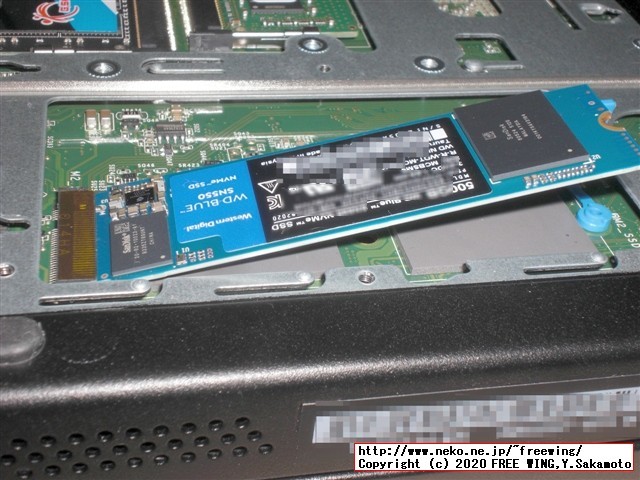 ThinkCentre M75qの M2 SSDを 128GBから 500GBに交換する手順を写真で解説