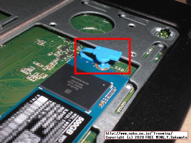 ThinkCentre M75qの M2 SSDを 128GBから 500GBに交換する手順を写真で解説