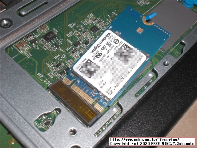 ThinkCentre M75qの M2 SSDを 128GBから 500GBに交換する手順を写真で解説