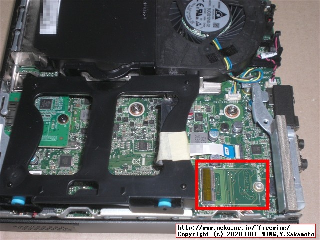 ThinkCentre M75qに M2 NGFF WiFi Bluetoothコンボモジュールを追加する手順を写真で解説