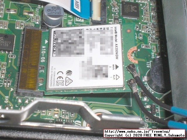 ThinkCentre M75qに M2 NGFF WiFi Bluetoothコンボモジュールを追加する手順を写真で解説