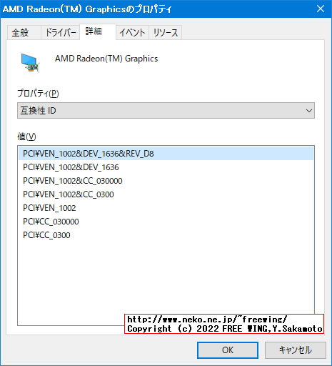 Lenovo ThinkCentre M75s Small Gen2 AMD Ryzen 7 PRO 4750Gの iGPU（内蔵 GPU）の情報