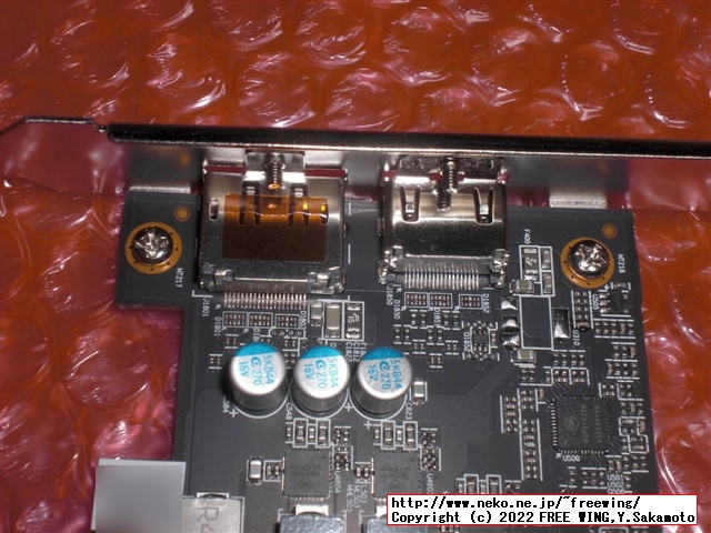 玄人志向の Radeon RX 6400のグラボ RD-RX6400-E4GB/LPの写真