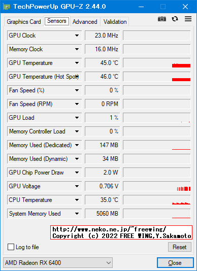 AMD Radeon RX 6400のベンチマーク、M75s Small Gen2