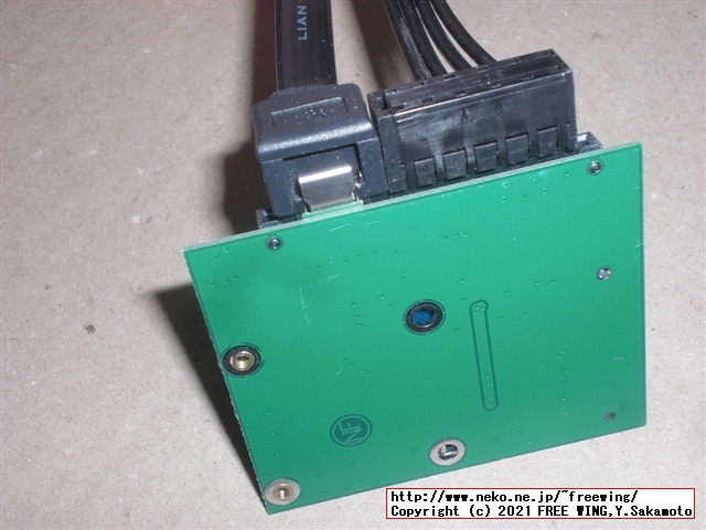 mSATA SATA SSD 変換基板
