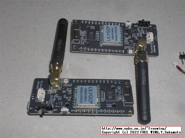 LilyGO ESP32 LoRa SX1276を買ってみた