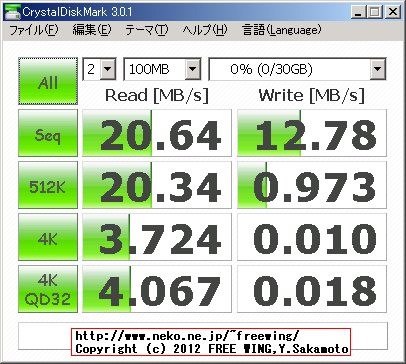 PATRIOT 32GB CLASS10 Bench mark Elecom MR-A39H Card Reader