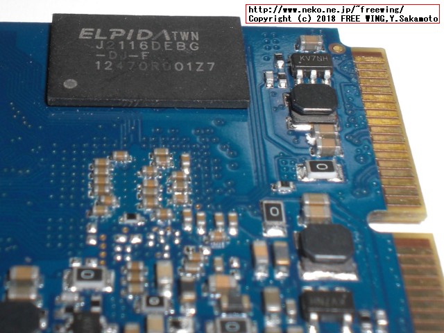 TC-SUNBOW mSATA SSD M3 240GBの内部基板写真