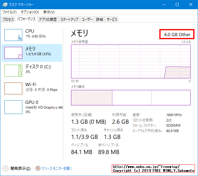 NEC VersaPro VK25LC-K PC-VK25LCZDKのメインメモリに 2GBを増設して 4GBにアップグレードする手順の写真解説