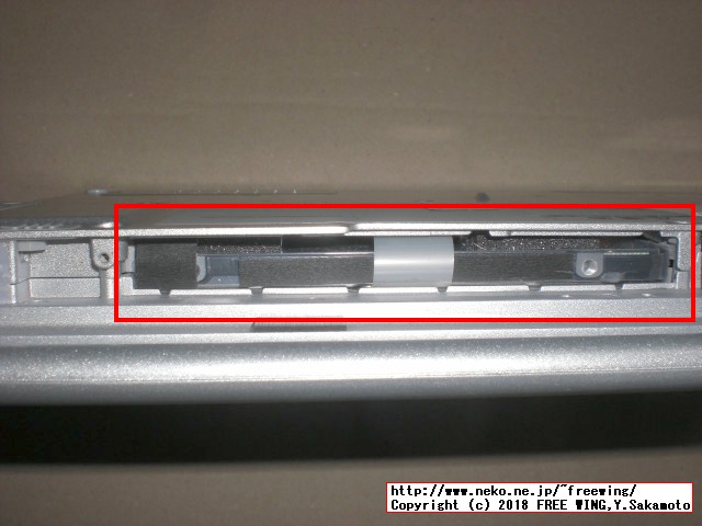 レッツノート CF-NX4の HDDを SSDにアップグレードする手順