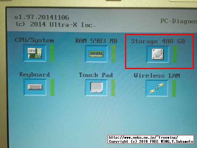 レッツノート CF-NX4の HDDを SSDにアップグレードする手順