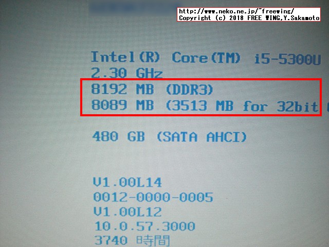 レッツノート CF-NX4のメインメモリに 4GBを増設して 8GBにアップグレードする手順の写真解説