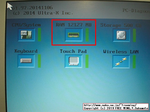 レッツノート CF-NX4のメインメモリに 8GBを増設して 12GBにアップグレードする手順の写真解説