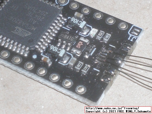 BUFFALOの USB テンキー BSTK100の Pro Microと QMK firmware VIA キーボード カスタマイズ改造方法