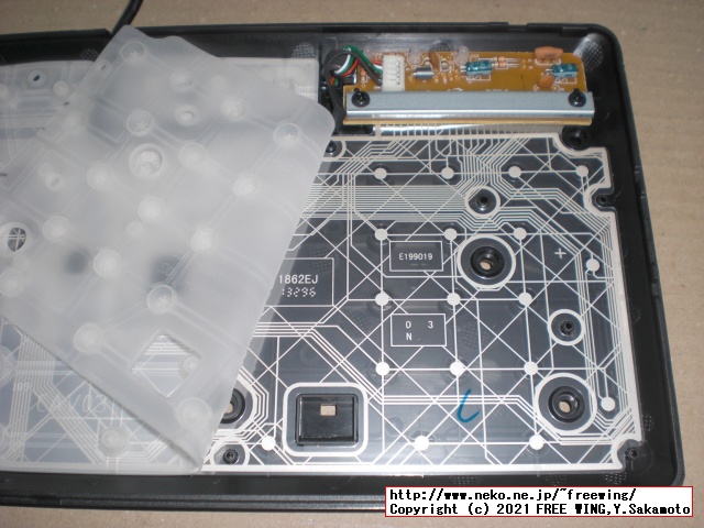 Dellのキーボード KB4021 KB212-Bを分解して確認