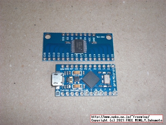 QMK firmwareでキーのマトリクス配線で I/Oピンが足りない場合の解決方法、デコーダ、デマルチプレクサ