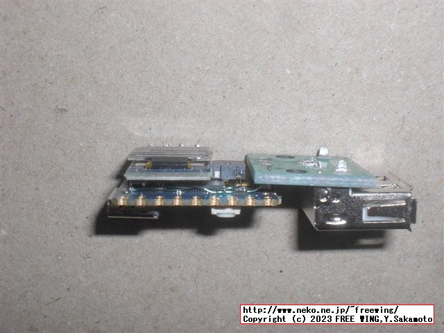 QMV VIA RP2040 Keyboard Quantizer Miniの私家版の基板写真