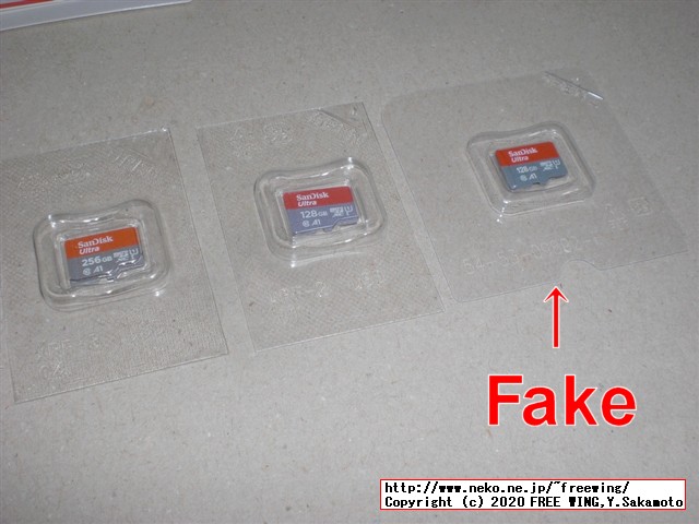 SanDiskの 128GBの microSDカードを購入したら偽物だった話 MMGGR128GBMTAS-TO