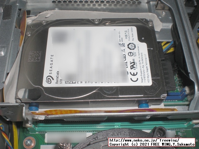 Lenovo ThinkCentre M75s Small Gen2 AMD Ryzen 7 PRO 4750Gに 5TBの HDDを増設する方法！