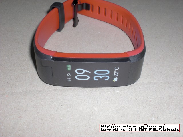 Syncwire スマートブレスレット PolyFit HR Proの写真レビュー