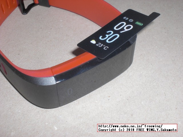 Syncwire スマートブレスレット PolyFit HR Proの写真レビュー
