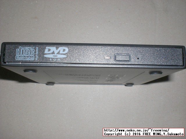 USB 2.0対応 DVDスリムドライブ 中華ノーブランド品