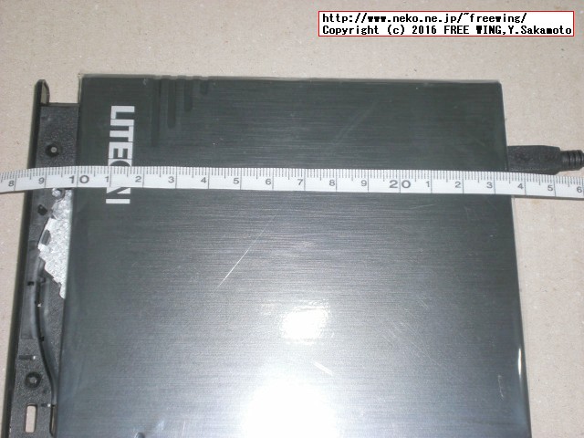 USB 3.0対応 DVDスリムドライブ LITEON EBAU108-11